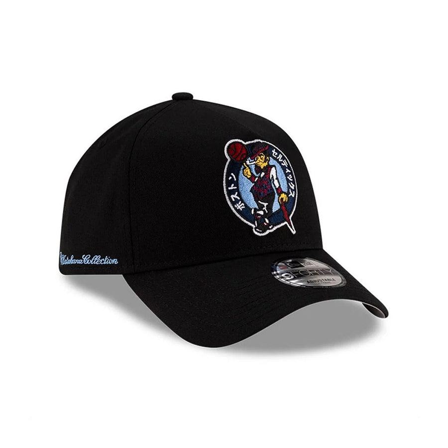 Boston Celtics 9FORTY A-Frame Hyperfly Black Cap