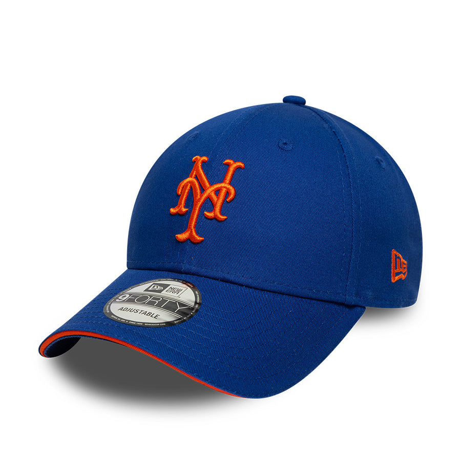 New York Mets 9FORTY MLB Subway Series Sandwich Visor Blue Cap
