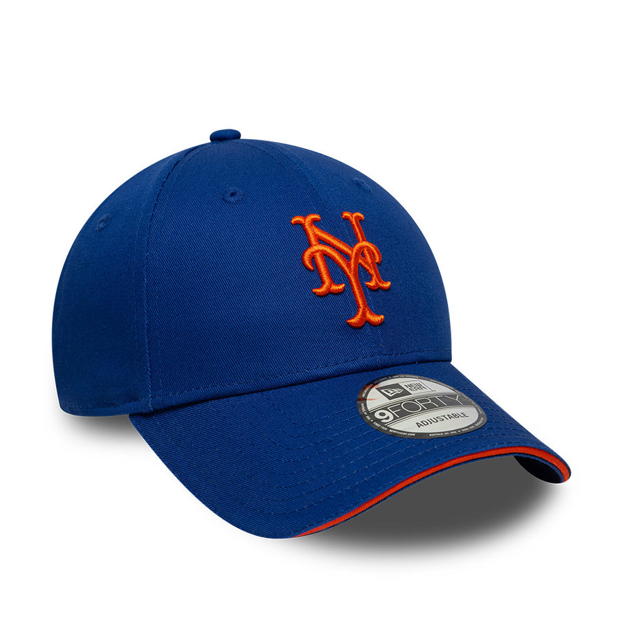 New York Mets 9FORTY MLB Subway Series Sandwich Visor Blue Cap