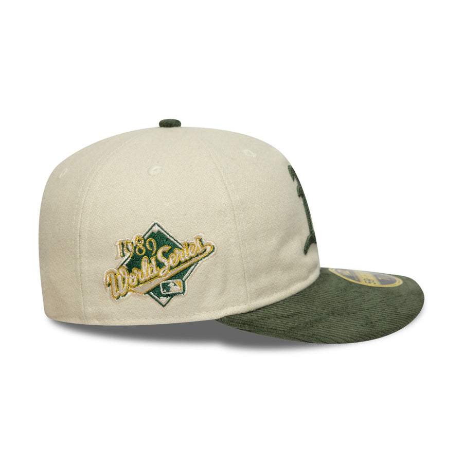 Oakland Athletics Low Profile 59FIFTY MLB Retro Crown Stone Cap