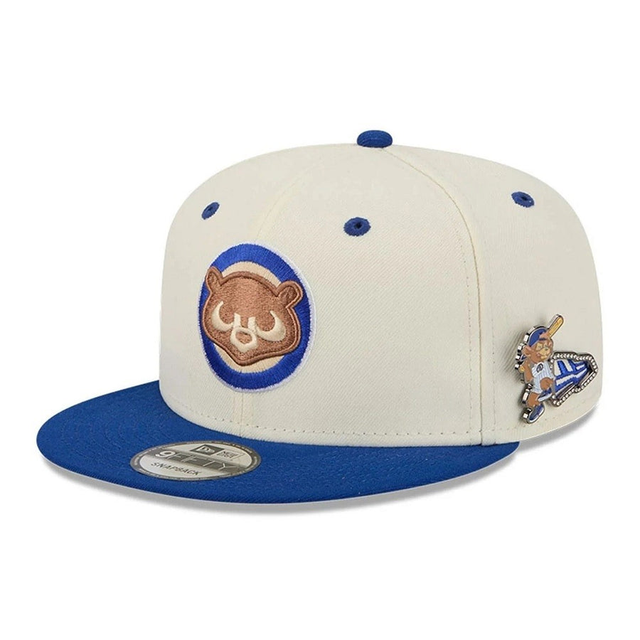 Chicago Cubs 9FIFTY Mascot Pin Stone/Blue Cap