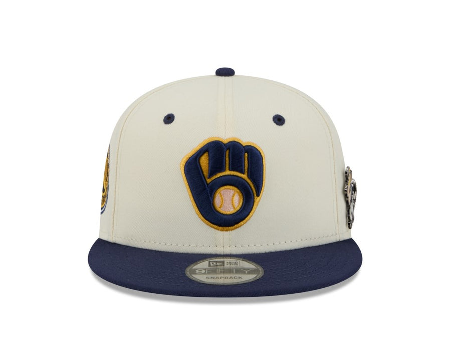 Milwaukee Brewers 9FIFTY Mascot Pin Stone Cap
