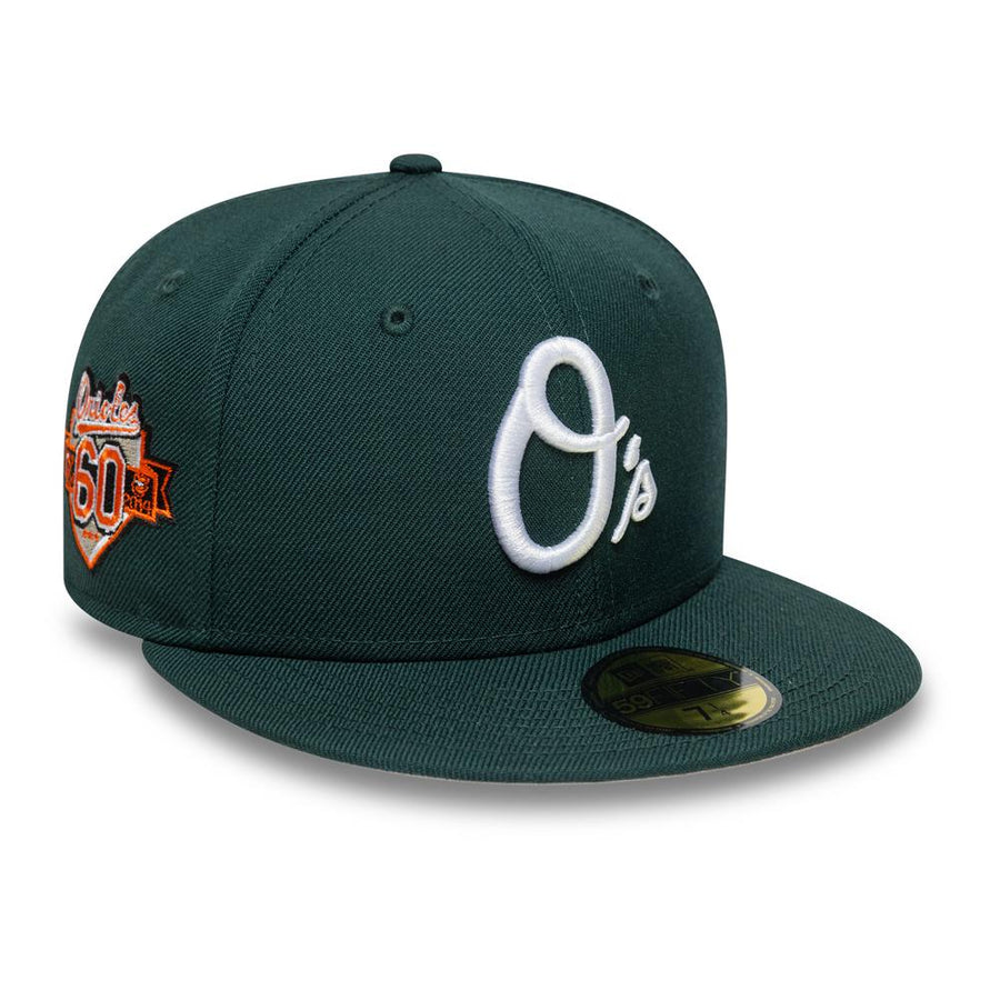 Baltimore Orioles 59FIFTY Image Seasonal Dark Green Cap