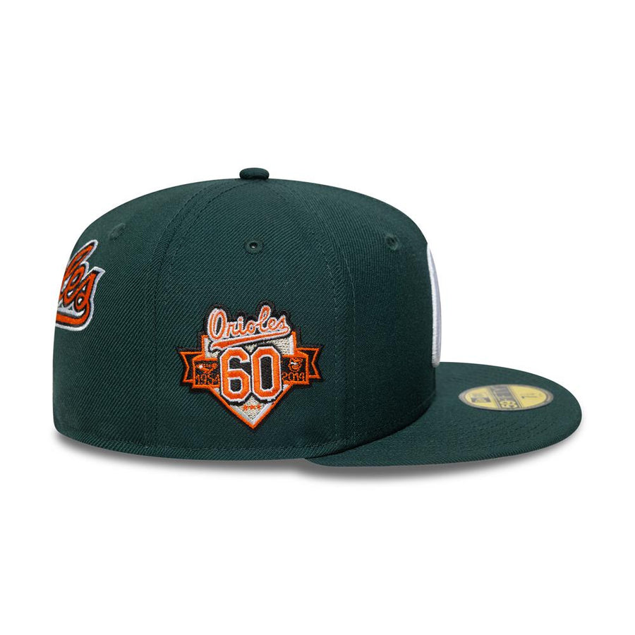 Baltimore Orioles 59FIFTY Image Seasonal Dark Green Cap