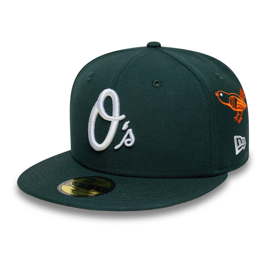 Baltimore Orioles 59FIFTY Image Seasonal Dark Green Cap