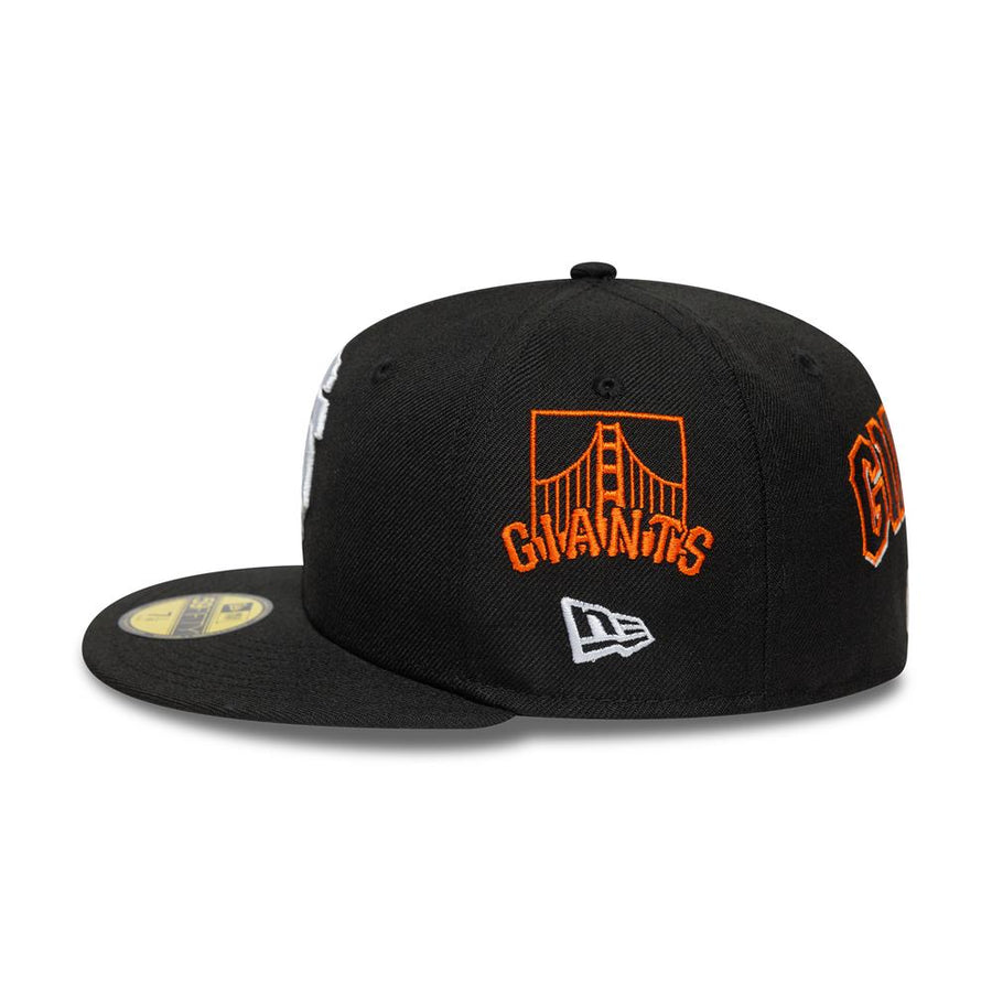San Francisco Giants 59FIFTY Image Seasonal Black Cap