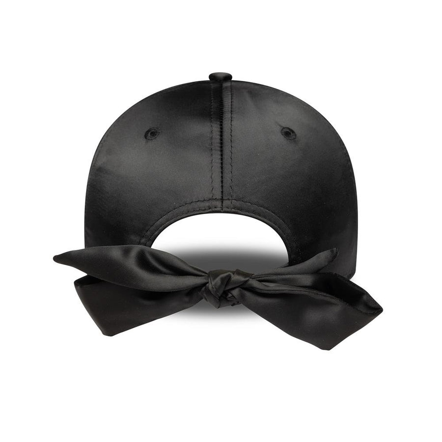 New York Yankees 9FORTY Womens Satin Bow Black Cap