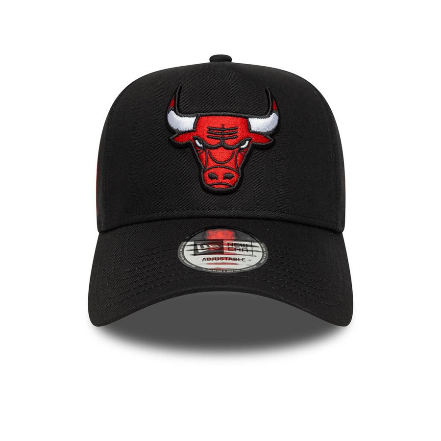 Chicago Bulls E-Frame NBA Sidepatch Black Trucker Cap