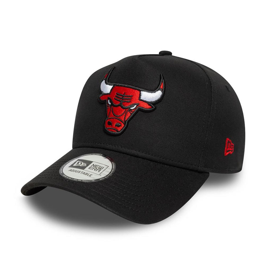 Chicago Bulls E-Frame NBA Sidepatch Black Trucker Cap