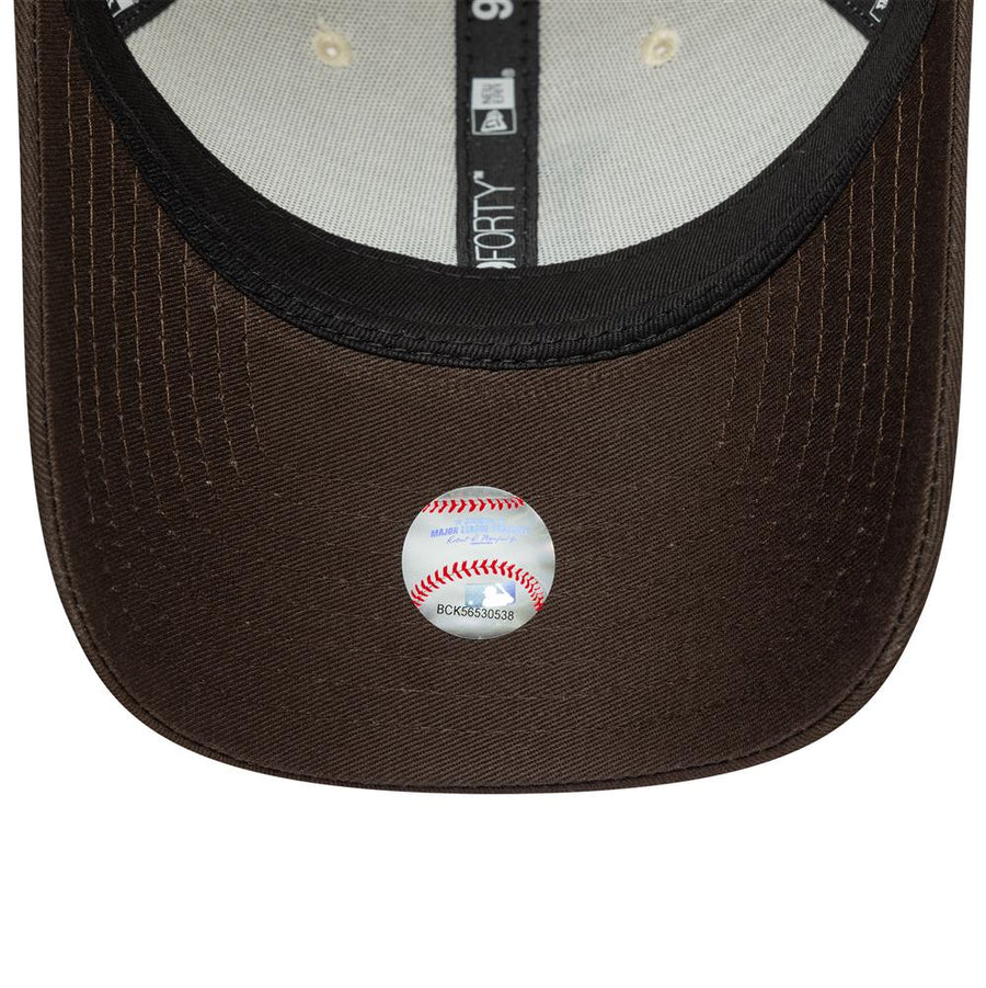 Los Angeles Dodgers 9FORTY Side Patch Light Beige Cap