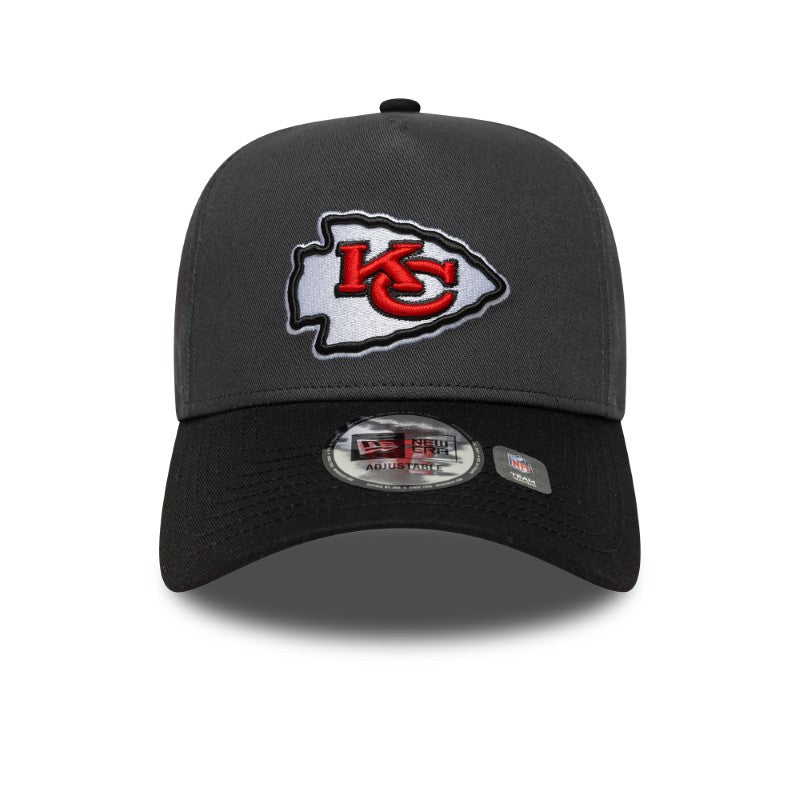 Kansas City Chiefs E-Frame NFL Grey Trucker Cap