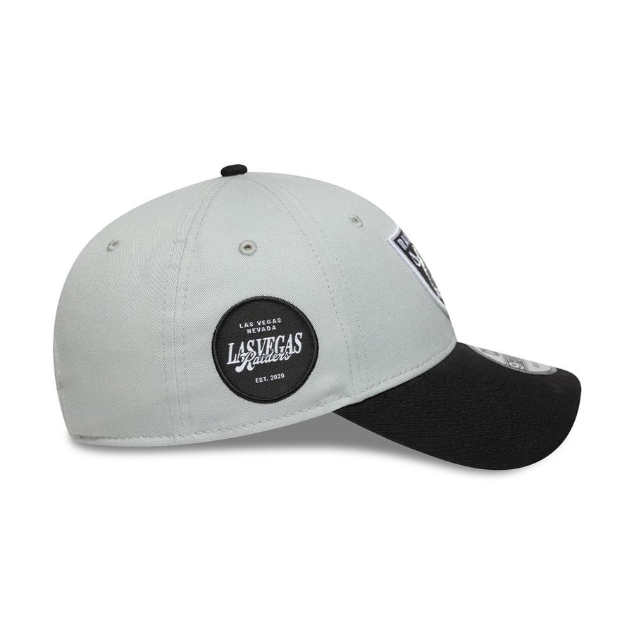 Las Vegas Raiders 9FORTY Side Patch Grey Cap