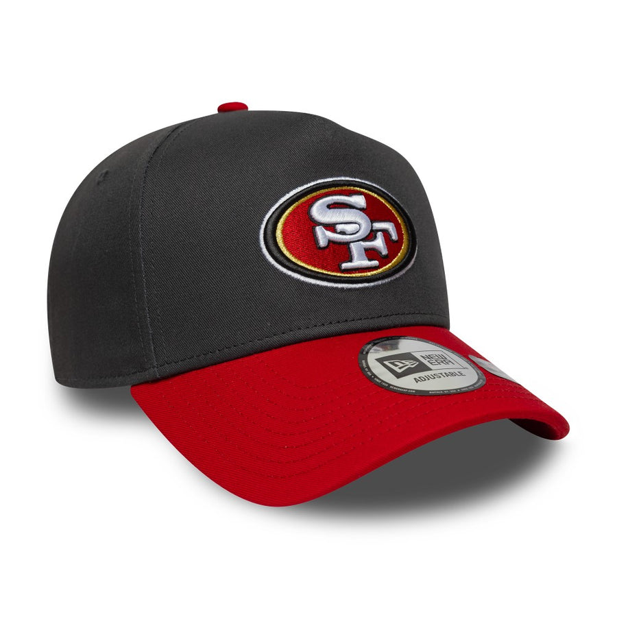 San Francisco 49ers 9FORTY E-Frame  NFL Grey/Red Cap