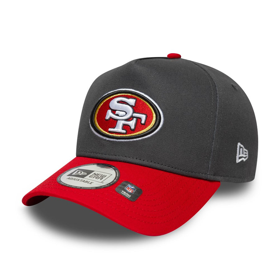 San Francisco 49ers 9FORTY E-Frame  NFL Grey/Red Cap