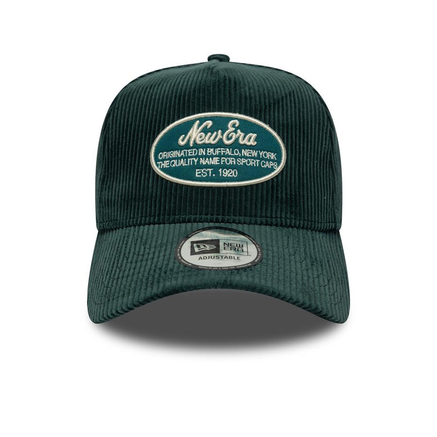 New Era E-Frame Patch Cord Dark Green Trucker Cap
