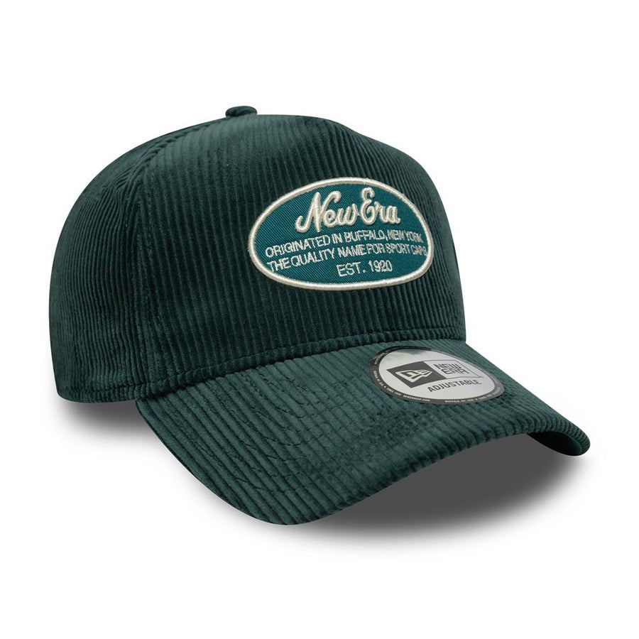 New Era E-Frame Patch Cord Dark Green Trucker Cap