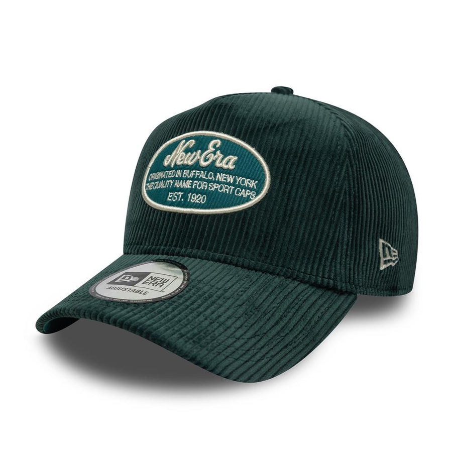 New Era E-Frame Patch Cord Dark Green Trucker Cap