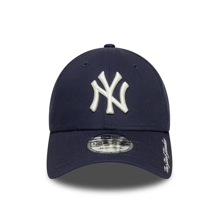 New York Yankees 9FORTY Visor Script Navy Cap