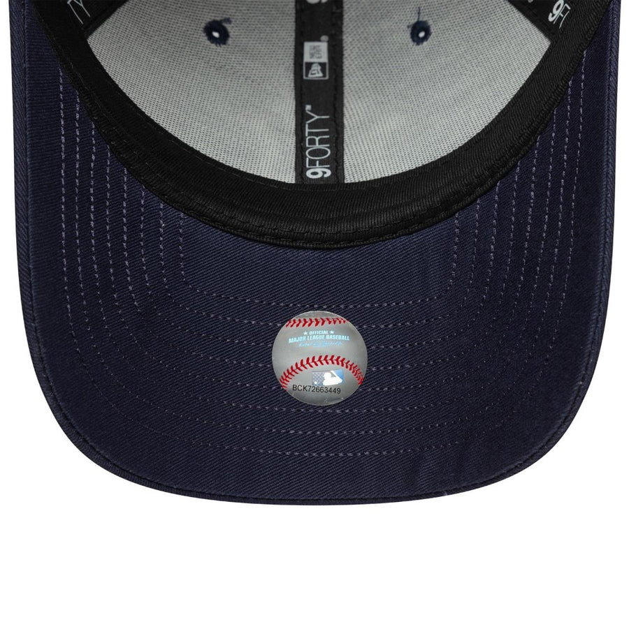 New York Yankees 9FORTY Visor Script Navy Cap