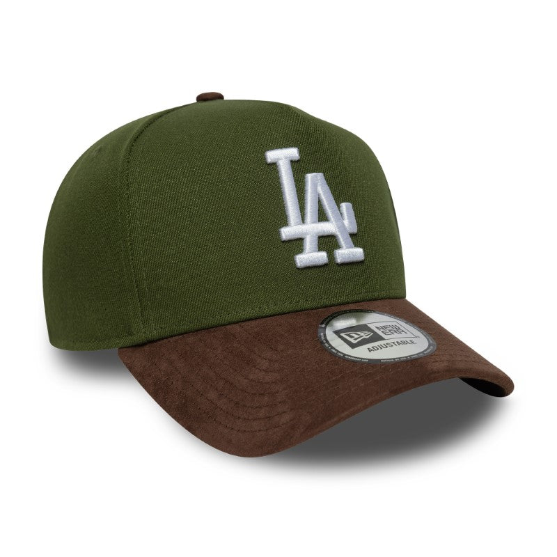 Los Angeles Dodgers E-Frame Suede Visor Dark Green Cap