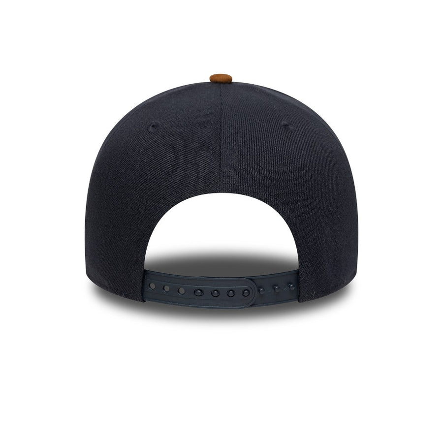 Detroit Tigers E-Frame Suede Visor Cap Navy Trucker Cap