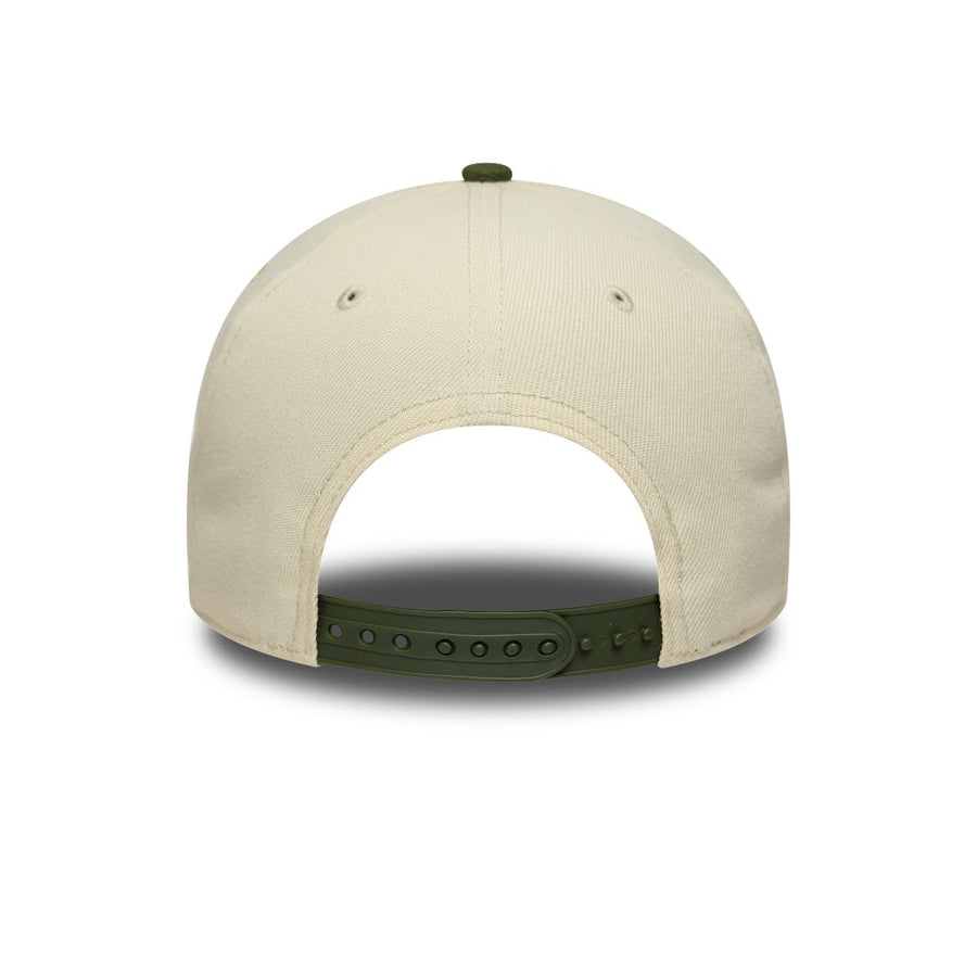 Los Angeles Dodgers 9FORTY E-Frame World Series Patch Stone/Green Cap