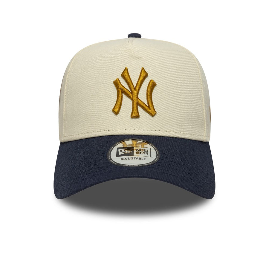 New York Yankees 9FORTY E-Frame World Series Patch Stone Cap