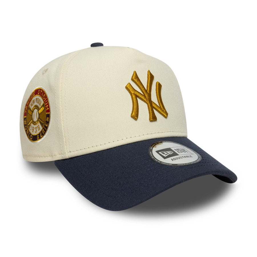 New York Yankees 9FORTY E-Frame World Series Patch Stone Cap