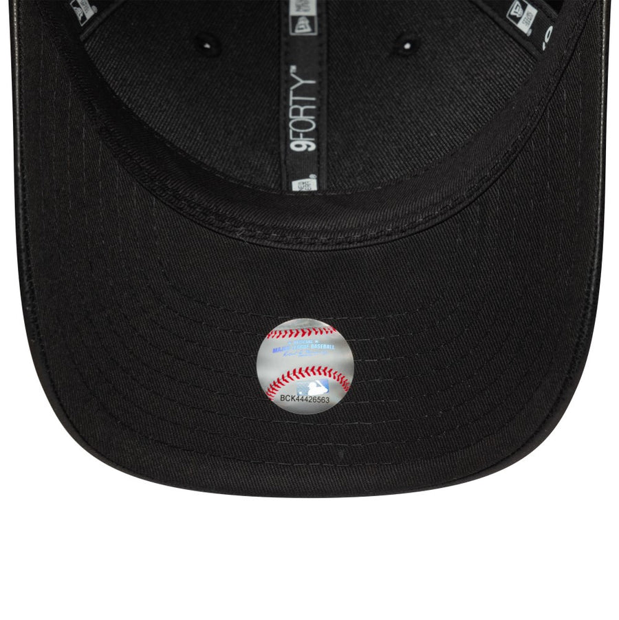 New York Yankees 9FORTY M-Crown PU Black Cap