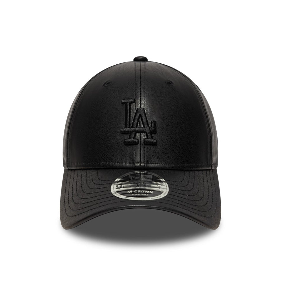 Los Angeles Dodgers 9FORTY M-Crown PU Black Cap