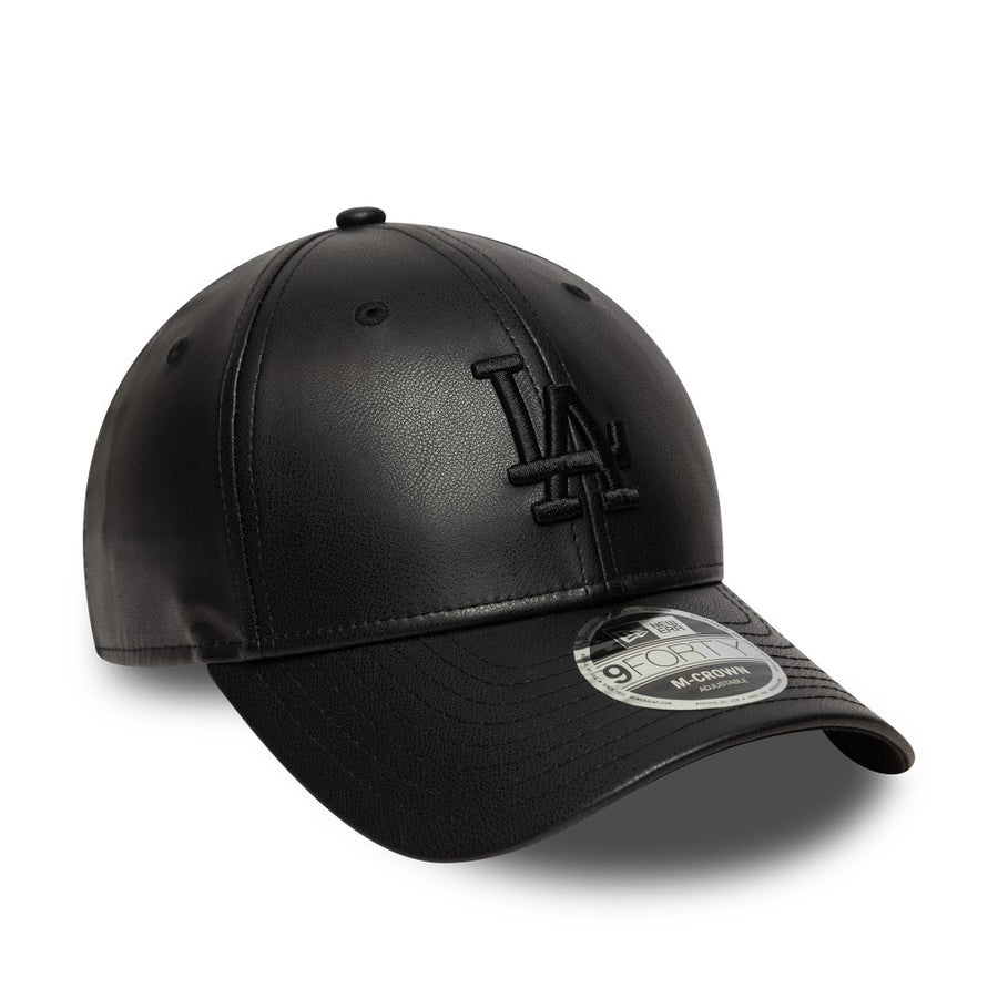 Los Angeles Dodgers 9FORTY M-Crown PU Black Cap