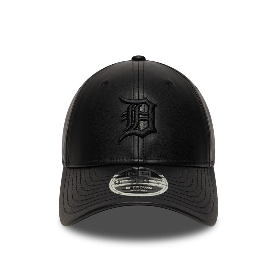 Detroit Tigers 9FORTY M-Crown PU Black Cap