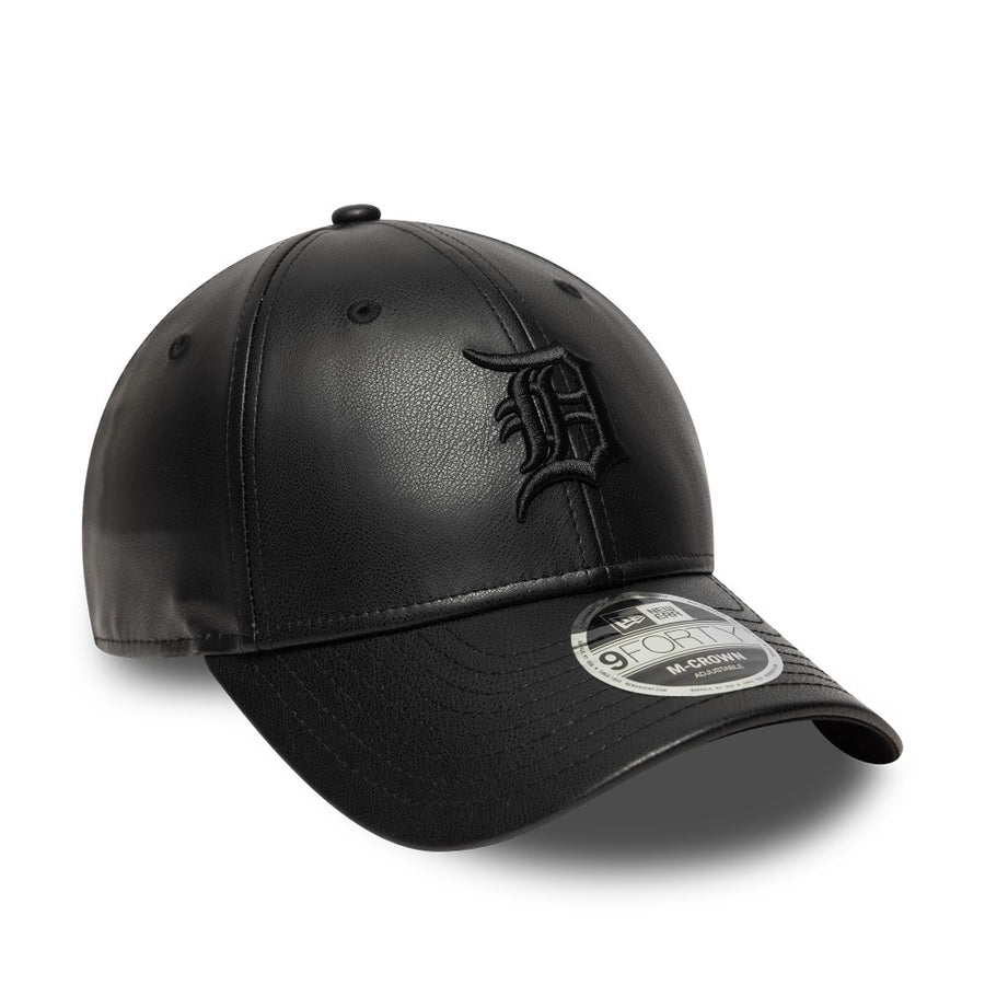 Detroit Tigers 9FORTY M-Crown PU Black Cap