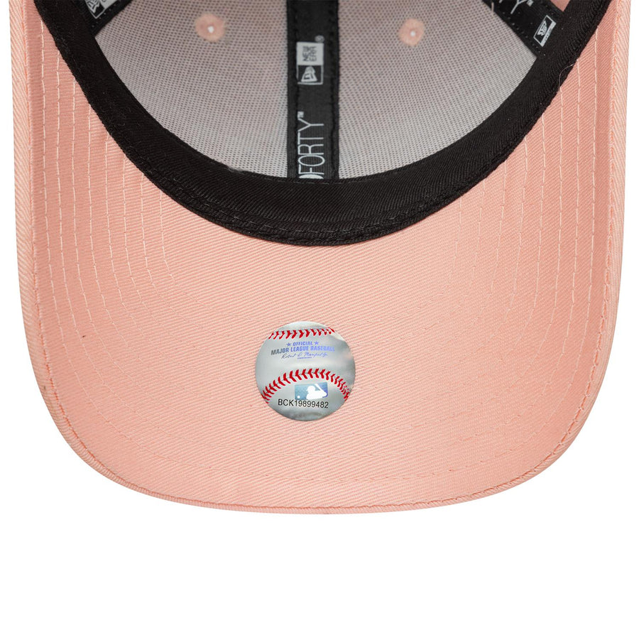 New York Yankees 9FORTY Kids Bow Back Pastel Pink Cap