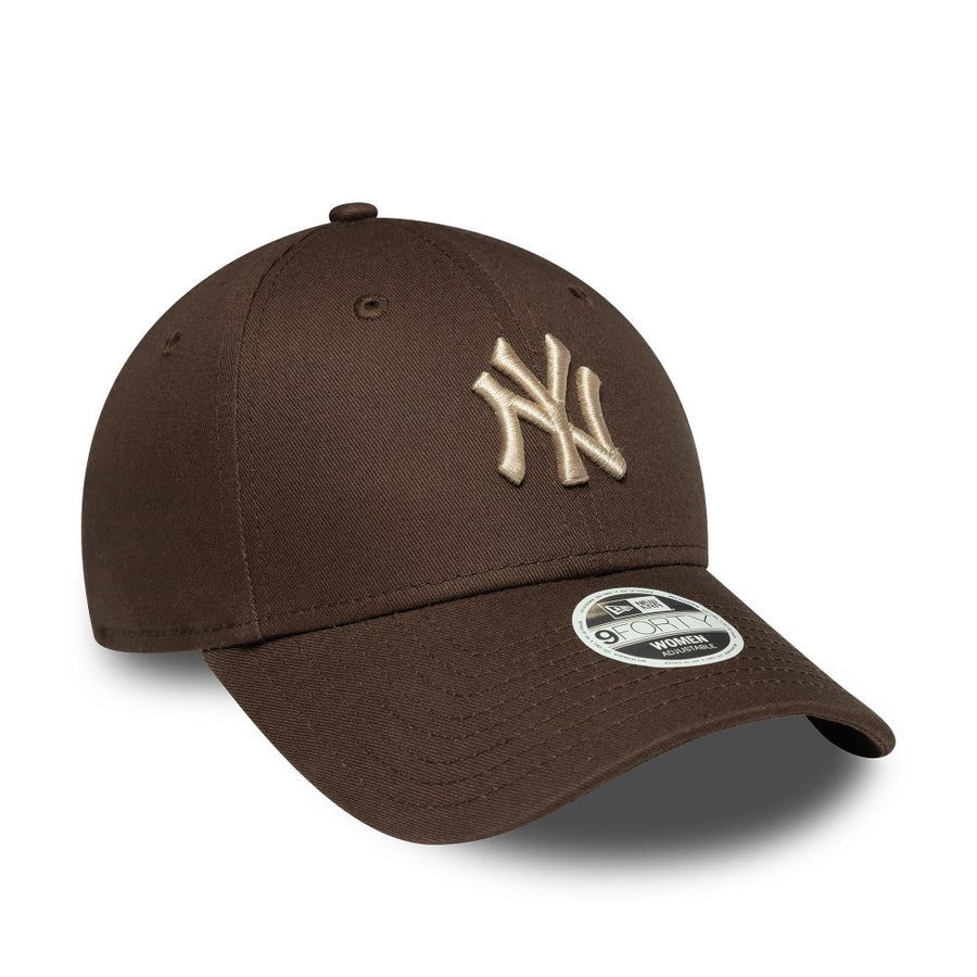 New York Yankees 9FORTY Womens League Essential Dark Brown Cap