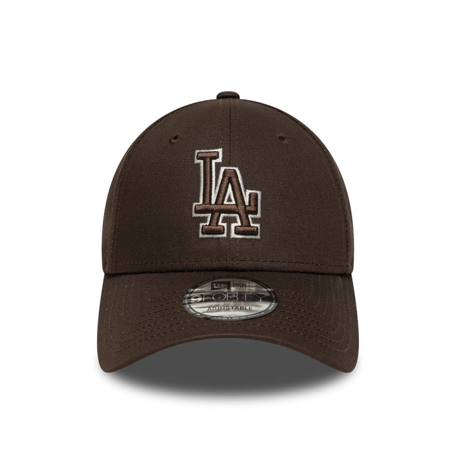 Los Angeles Dodgers 9FORTY Team Outline Dark Brown Cap