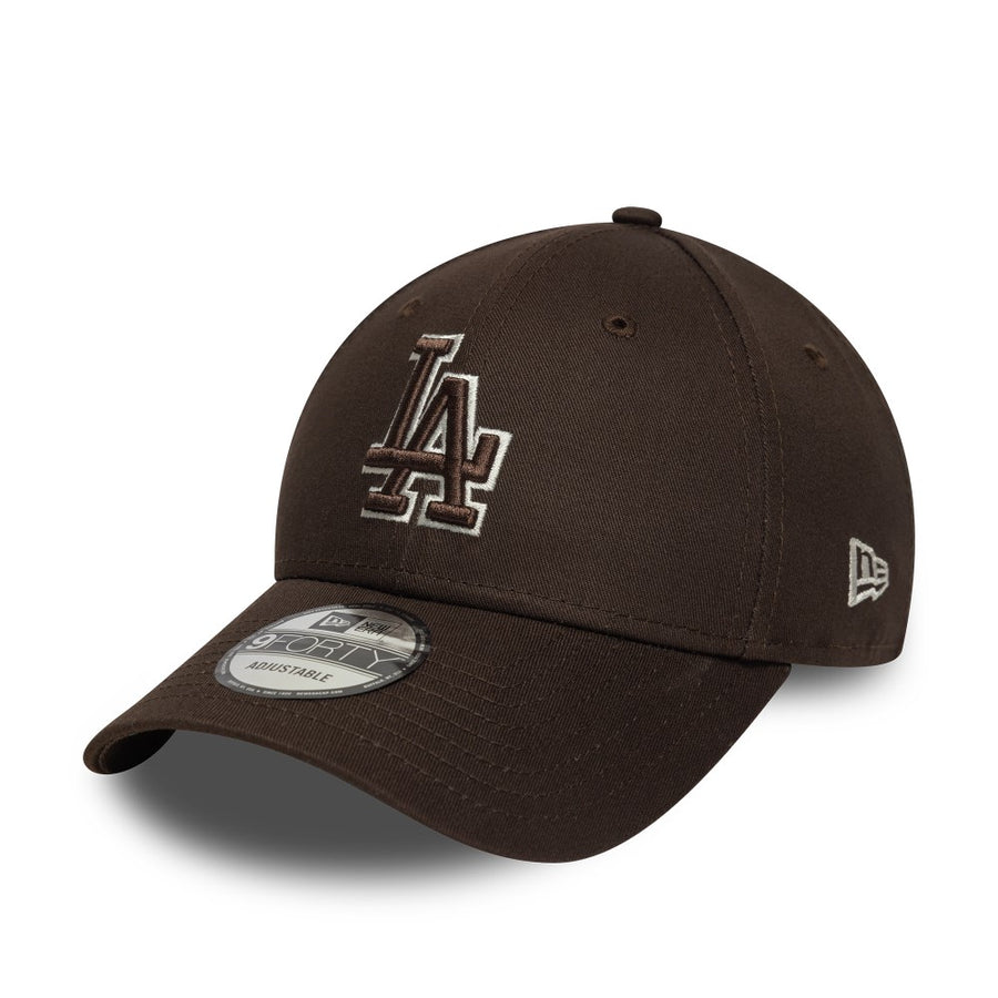 Los Angeles Dodgers 9FORTY Team Outline Dark Brown Cap
