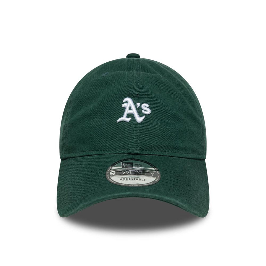 Oakland Athletics 9TWENTY Washed Mini Logo Dark Green Cap