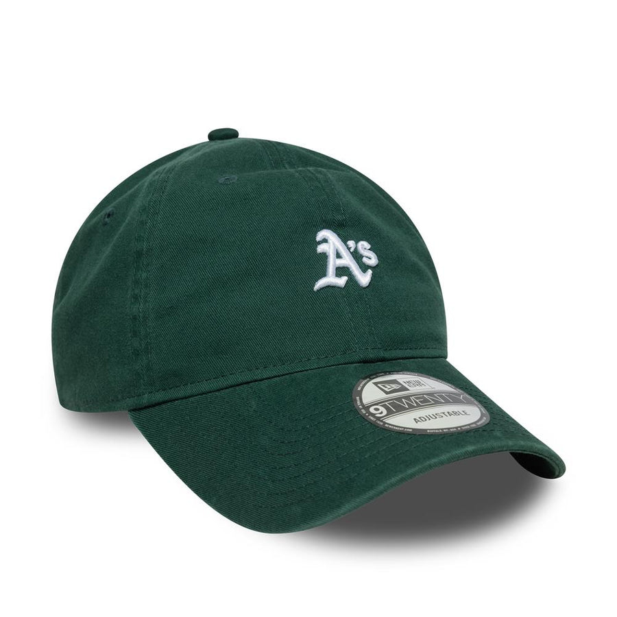 Oakland Athletics 9TWENTY Washed Mini Logo Dark Green Cap