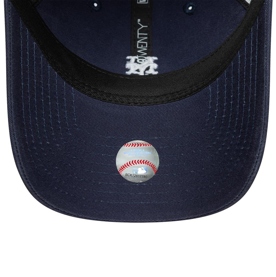 New York Mets 9TWENTY Washed Mini Logo Navy Cap