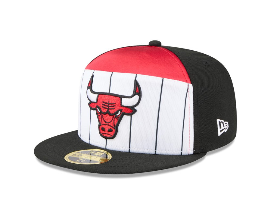 Chicago Bulls 59FIFTY NBA Tip Off White/Red Cap