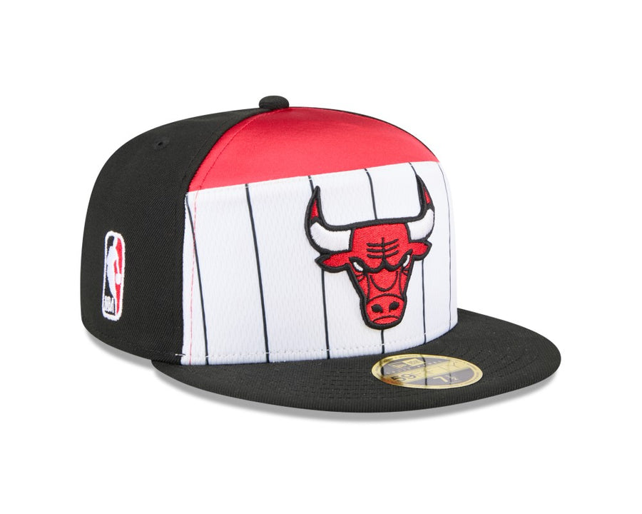 Chicago Bulls 59FIFTY NBA Tip Off White/Red Cap