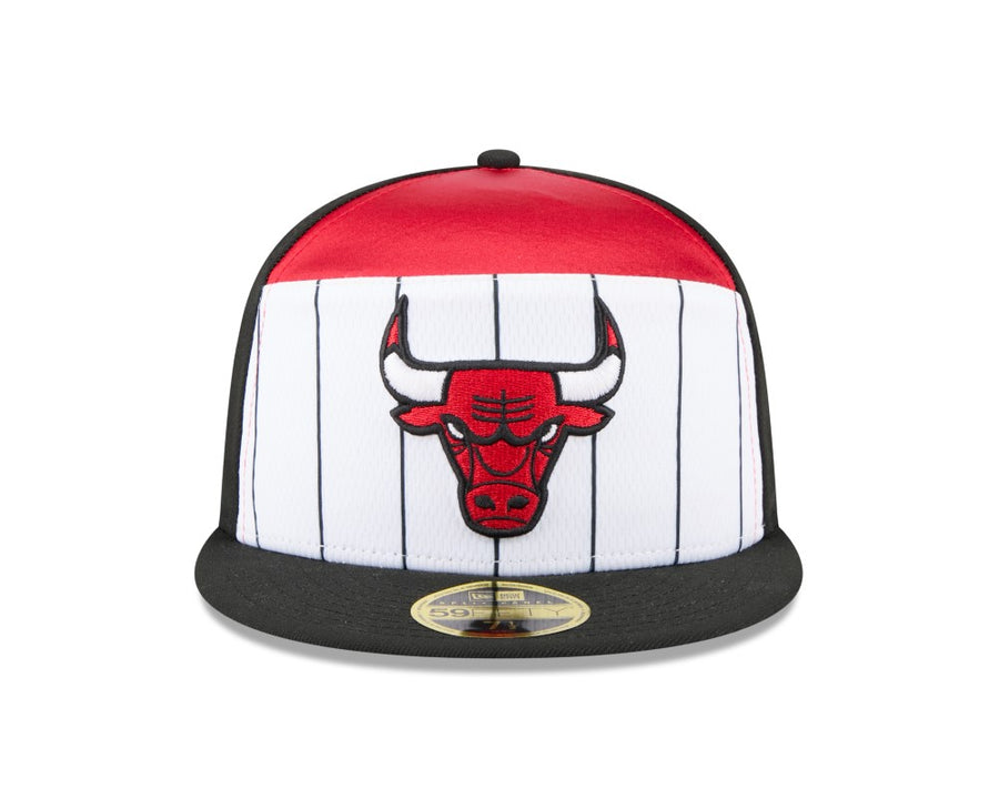 Chicago Bulls 59FIFTY NBA Tip Off White/Red Cap