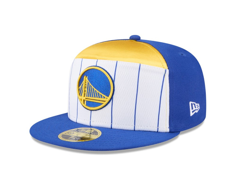 Golden State Warriors 59FIFTY NBA Tip Off White/Blue Cap