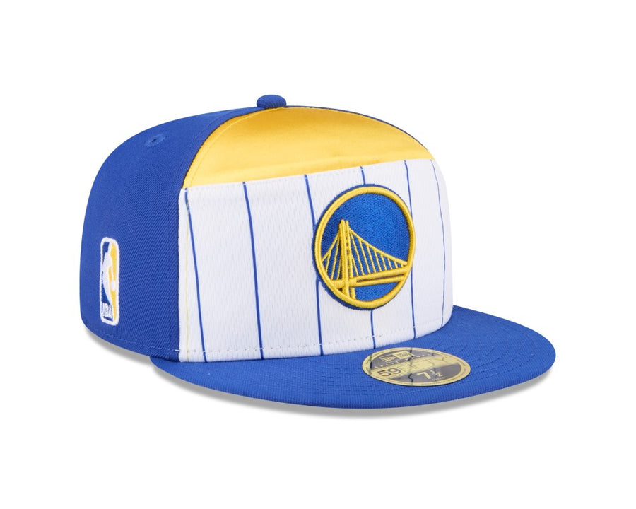 Golden State Warriors 59FIFTY NBA Tip Off White/Blue Cap