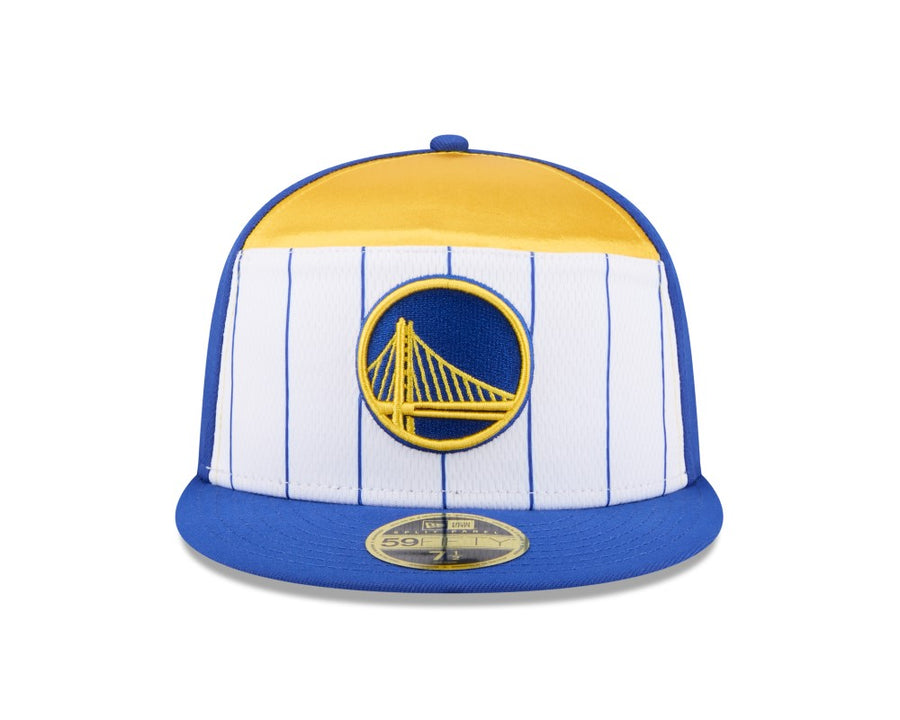 Golden State Warriors 59FIFTY NBA Tip Off White/Blue Cap