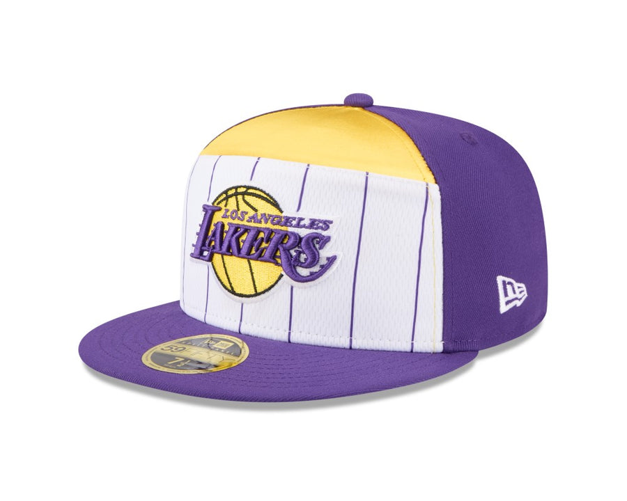 Los Angeles Lakers NBA Tip Off Camper White/Purple Cap