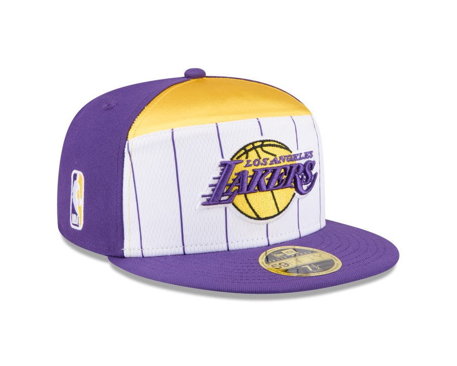 Los Angeles Lakers NBA Tip Off Camper White/Purple Cap