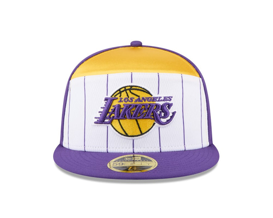 Los Angeles Lakers NBA Tip Off Camper White/Purple Cap