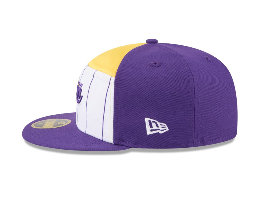 Los Angeles Lakers NBA Tip Off Camper White/Purple Cap